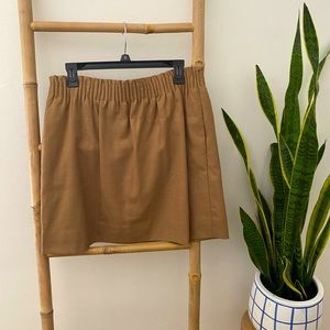J. Crew | Camel Wool Skirt 12